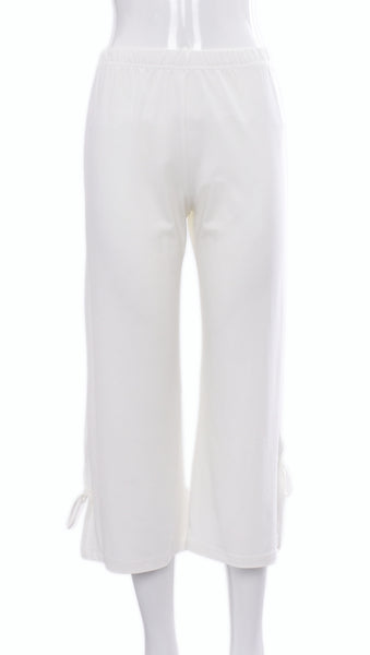 Pantalon Court "Crème" -PC101B | Cropped Pants"Crème" -PC101B