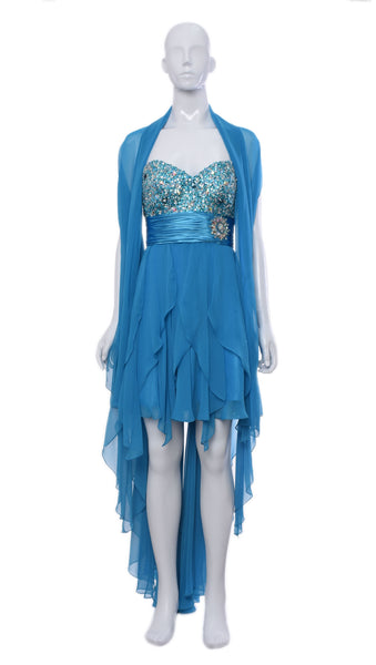 Robe "Turquoise" -RTD2264 | Dress "Turquoise" -RTD2264