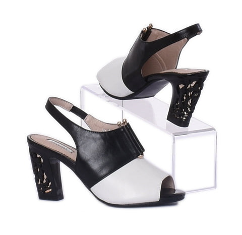 Chaussure "Noir-Blanc"  -SHSL4075 | Shoe "Noir-Blanc" -SHSL4075